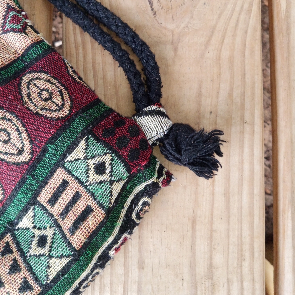 Boho Drawstring Backpack - Picture 2 of 7